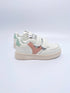 Victoria tiempo contrast sneaker nude